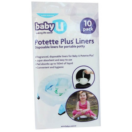 Baby u potette sales plus liners